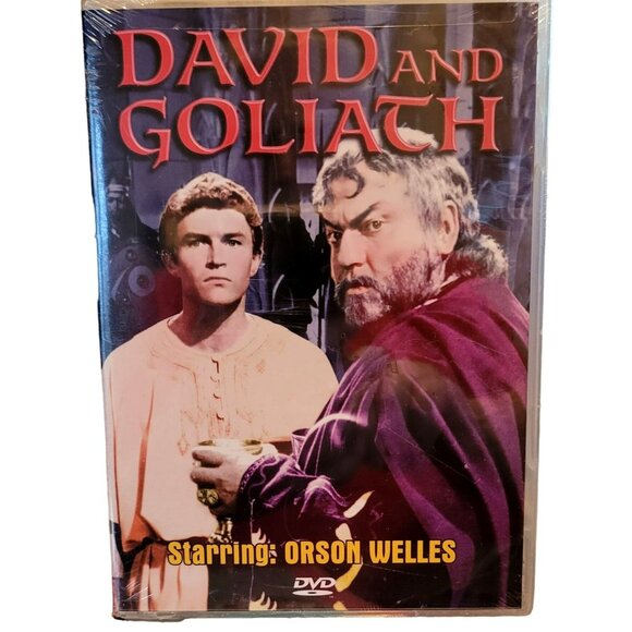 David and Goliath Movie (DVD, 2000) starring Orson Welles 4560DVD - Picture 1 of 2